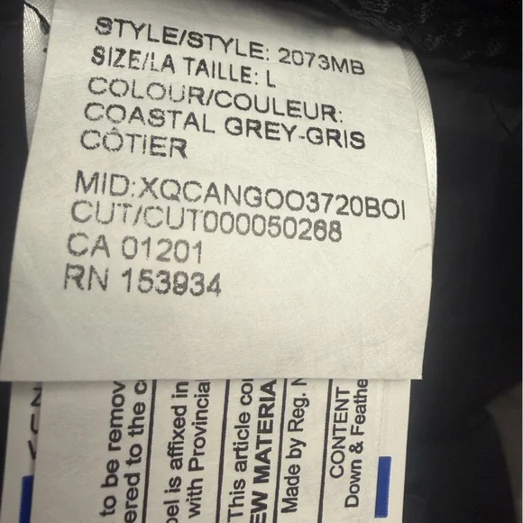 Canada Goose Men's Sherridon Parka - Black Label - Coastal Grey - Picture 5 of 10